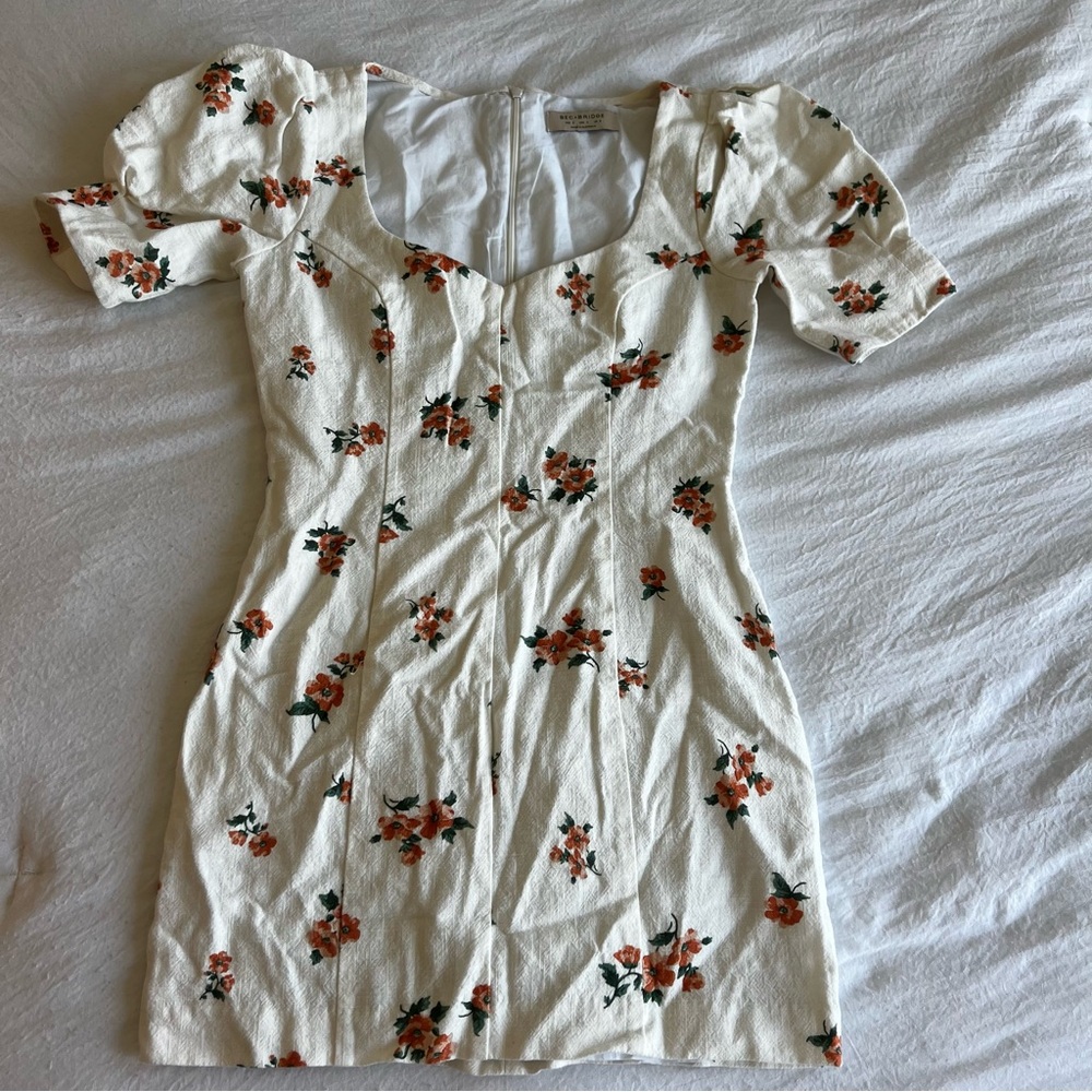 Bec & Bridge White Floral Dress
